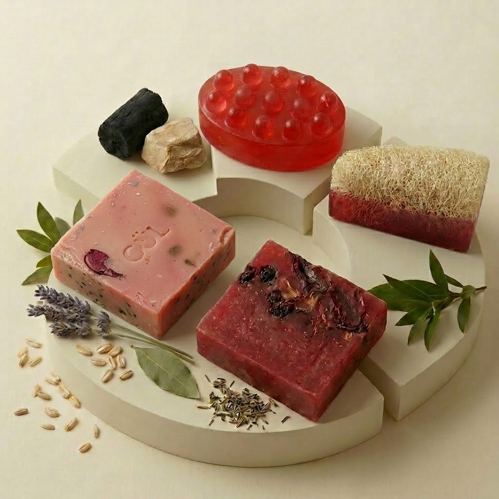 Argentum Natural 4'lü Gül Özlü Cilt Yenileyici ve Işıltı Veren Set