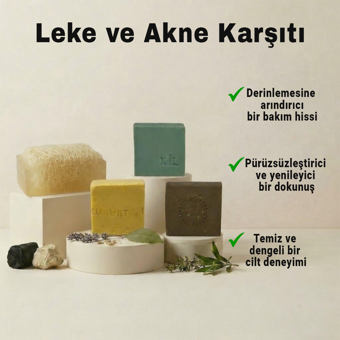 Argentum Natural 4'lü Akne Sivilce ve Leke Karşıtı Cilt Seti