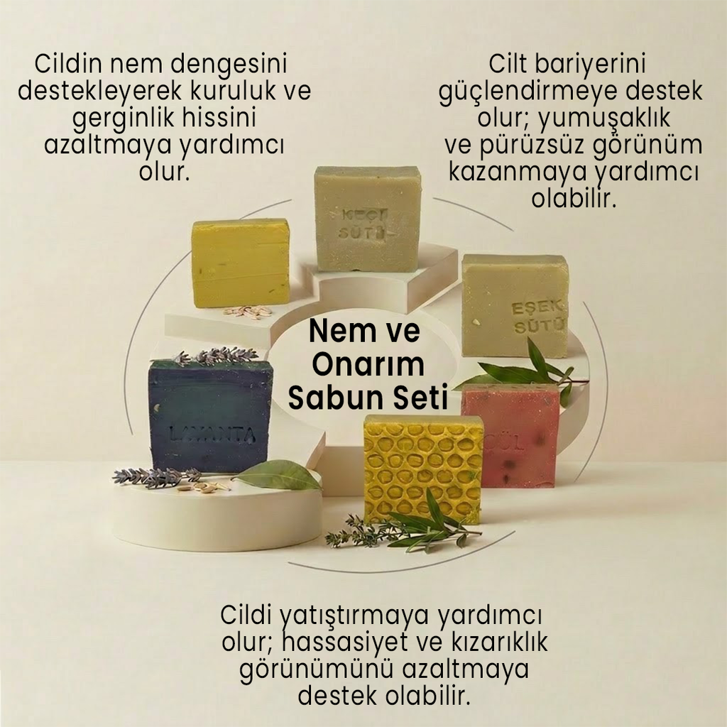 Argentum Natural 6'lı Yoğun Nem Onarım ve Leke Karşıtı Cilt Bakım Seti