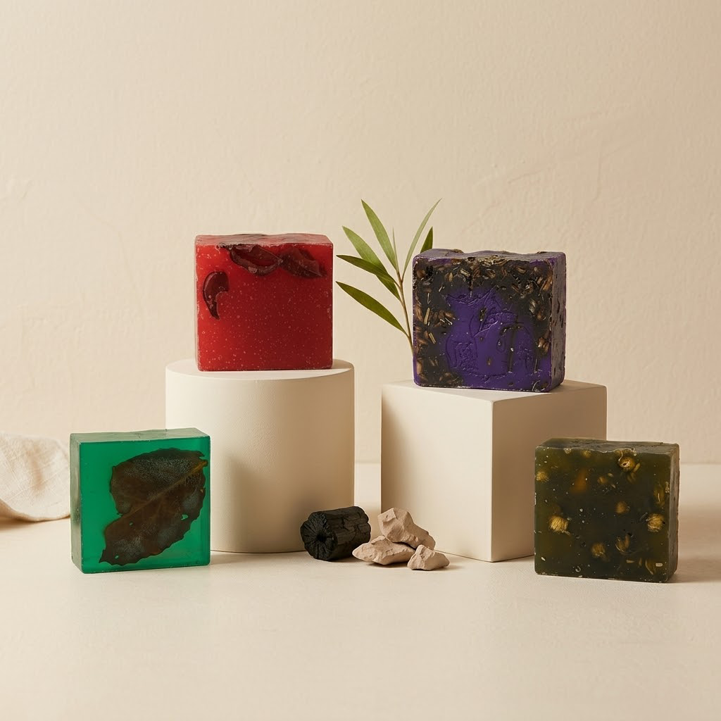 Argentum Natural 4'lü Aromaterapi Rahatlatıcı Stres Giderici Sabun Seti