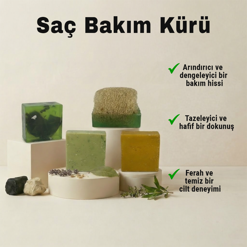 Argentum Natural 4'lü Saç Dökülme ve Kepek Karşıtı Bakım Seti