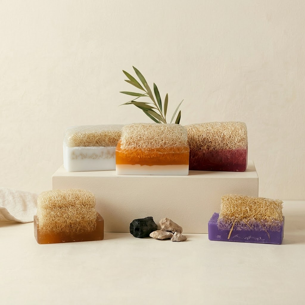 Argentum Natural 5'li Premium Kabak Lifli Kırışıklık Karşıtı Set