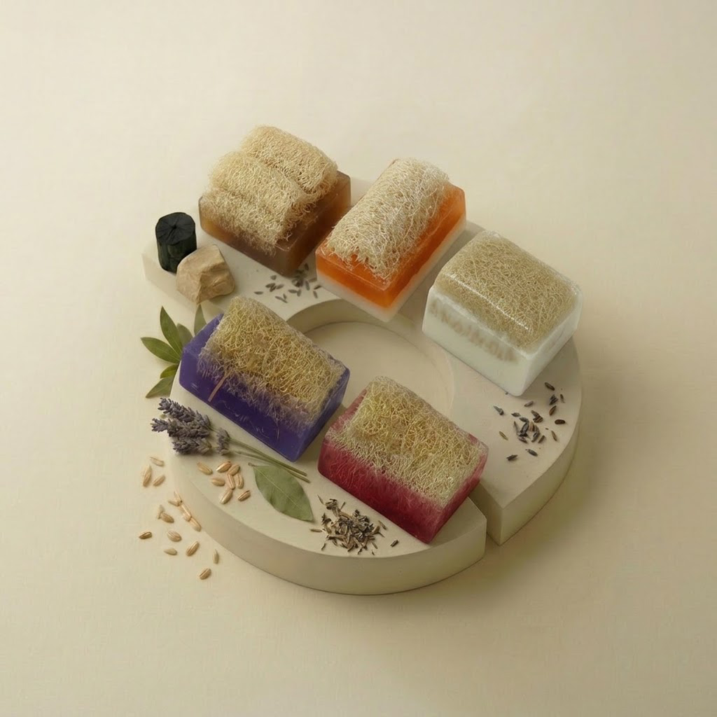 Argentum Natural 5'li Premium Kabak Lifli Kırışıklık Karşıtı Set