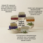 Argentum Natural 5'li Premium Kabak Lifli Kırışıklık Karşıtı Set