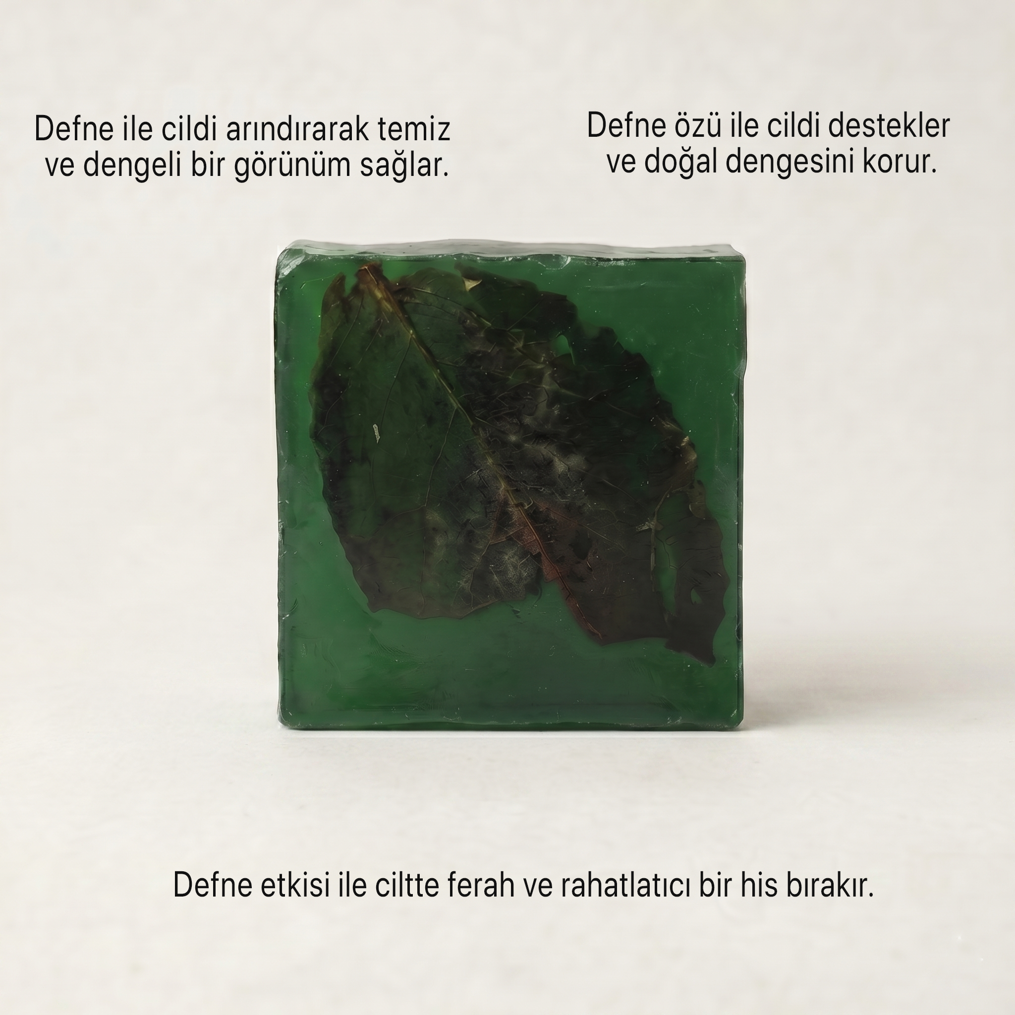 Argentum Natural Defne Bitkili Sabun - Görsel 3