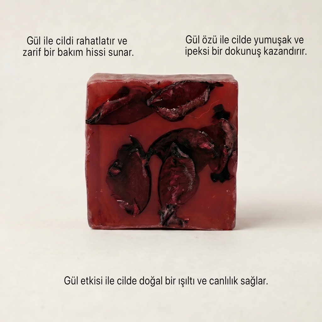 Argentum Natural Gül Bitkili Sabun - Görsel 3