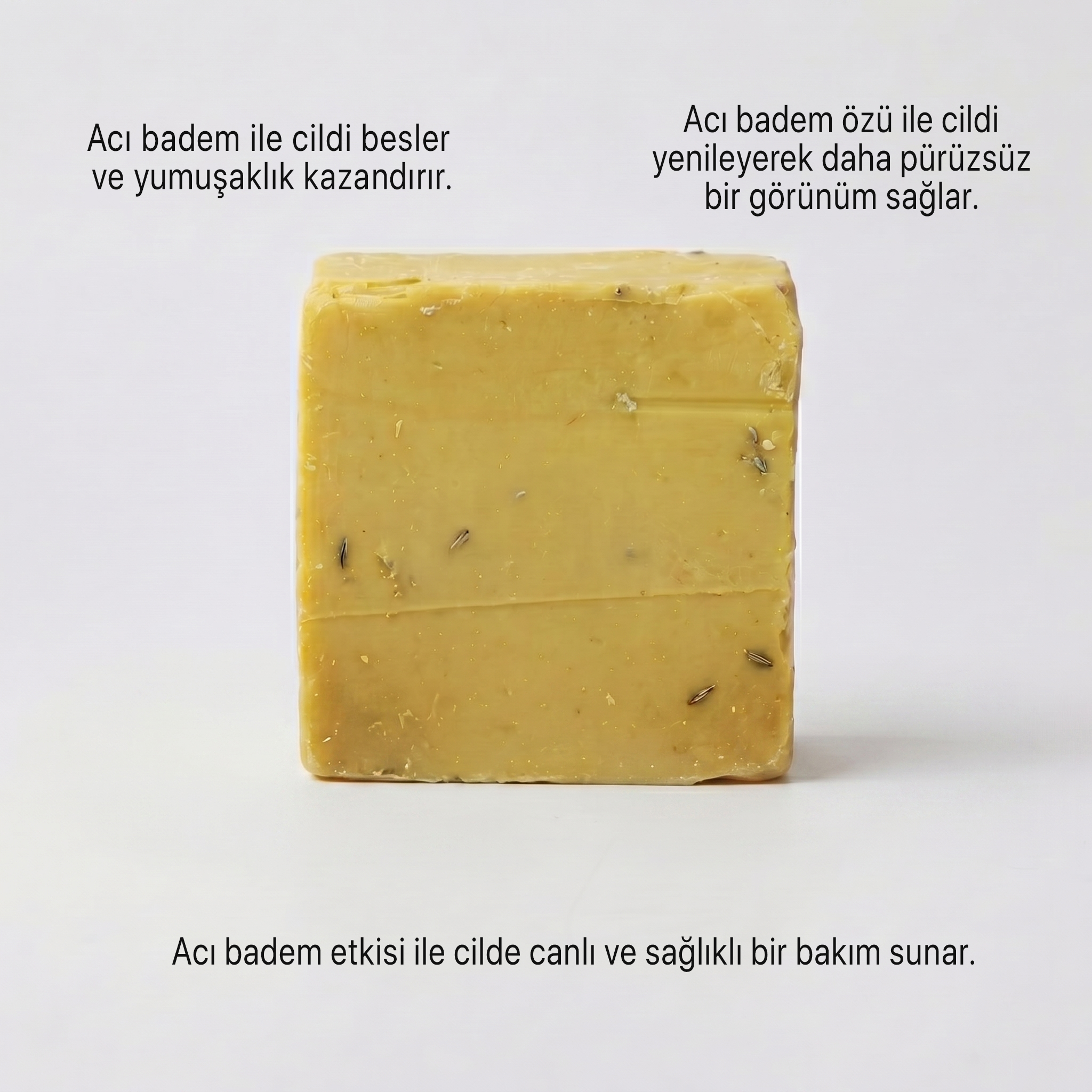 Argentum Natural Acı Badem Doğal Sabun - Görsel 3