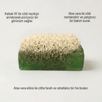 Argentum Natural Aloe Vera Kabak Lifli Sabun - Görsel 3