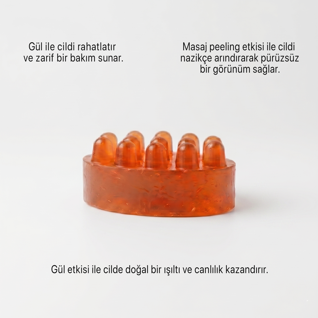 Argentum Natural Gül Masaj Peeling Sabunu - Görsel 3