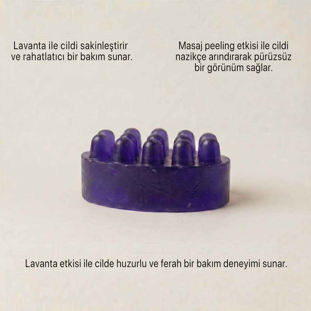 Argentum Natural Lavanta Masaj Peeling Sabunu - Görsel 3