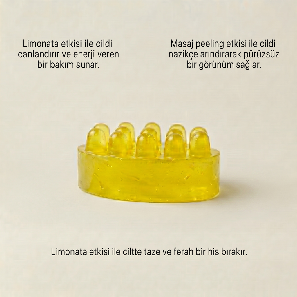 Argentum Natural Limon Masaj Peeling Sabunu - Görsel 3